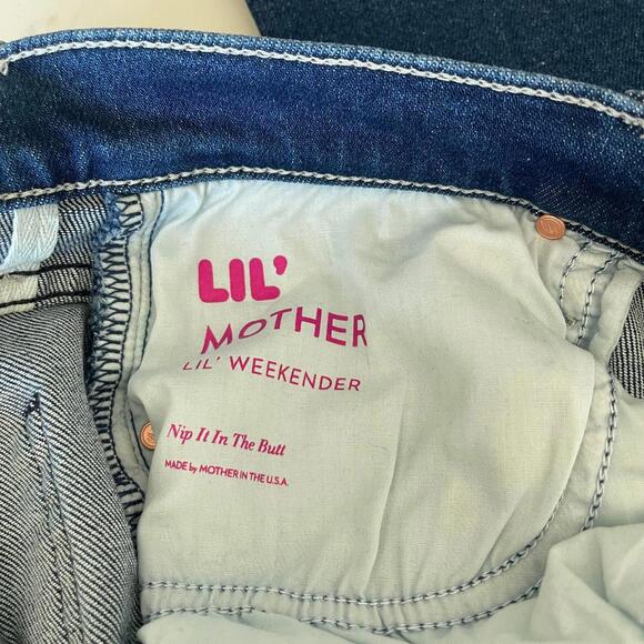 Lil Mother Jeans (NWT) - Lil' Weekender-Wash: Nip It In The Butt-Size 33P - Picture 5 of 9